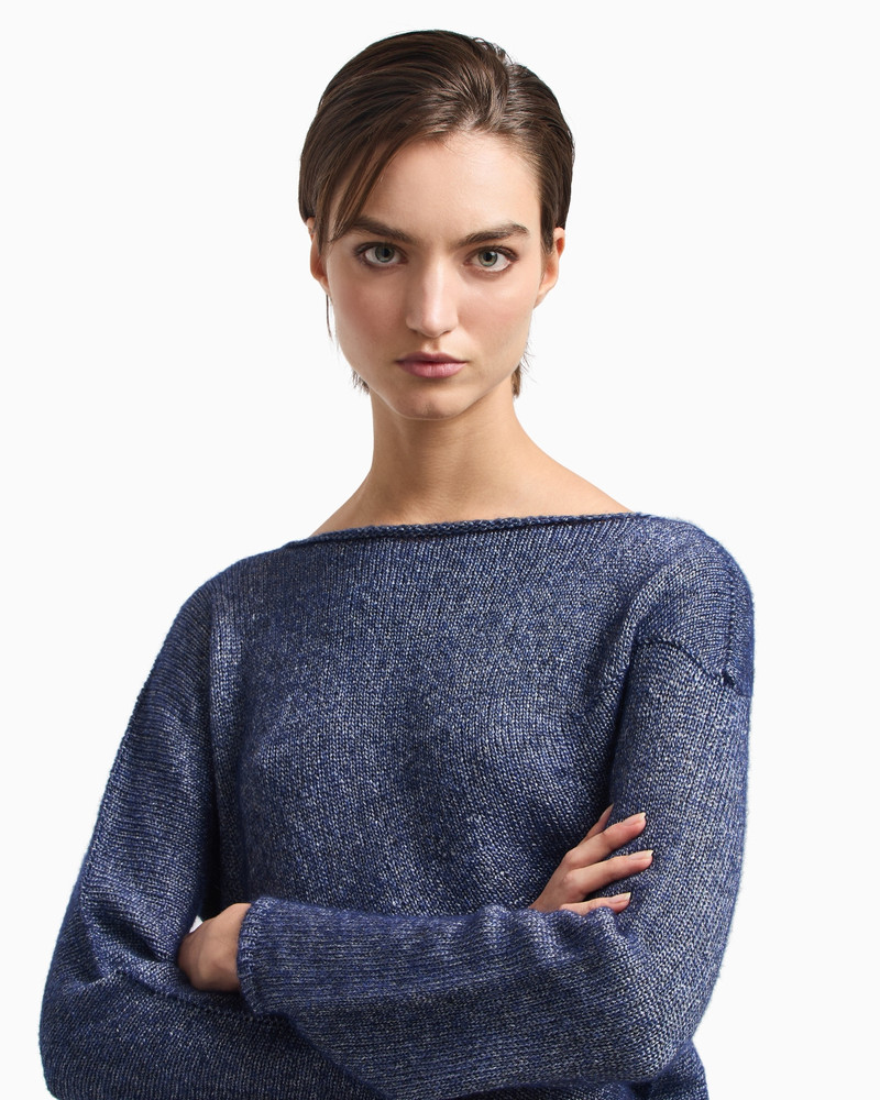 WINTER URBANISM CAPSULE COLLECTION ASYMMETRICAL JUMPER IN ALPACA BLEND 5