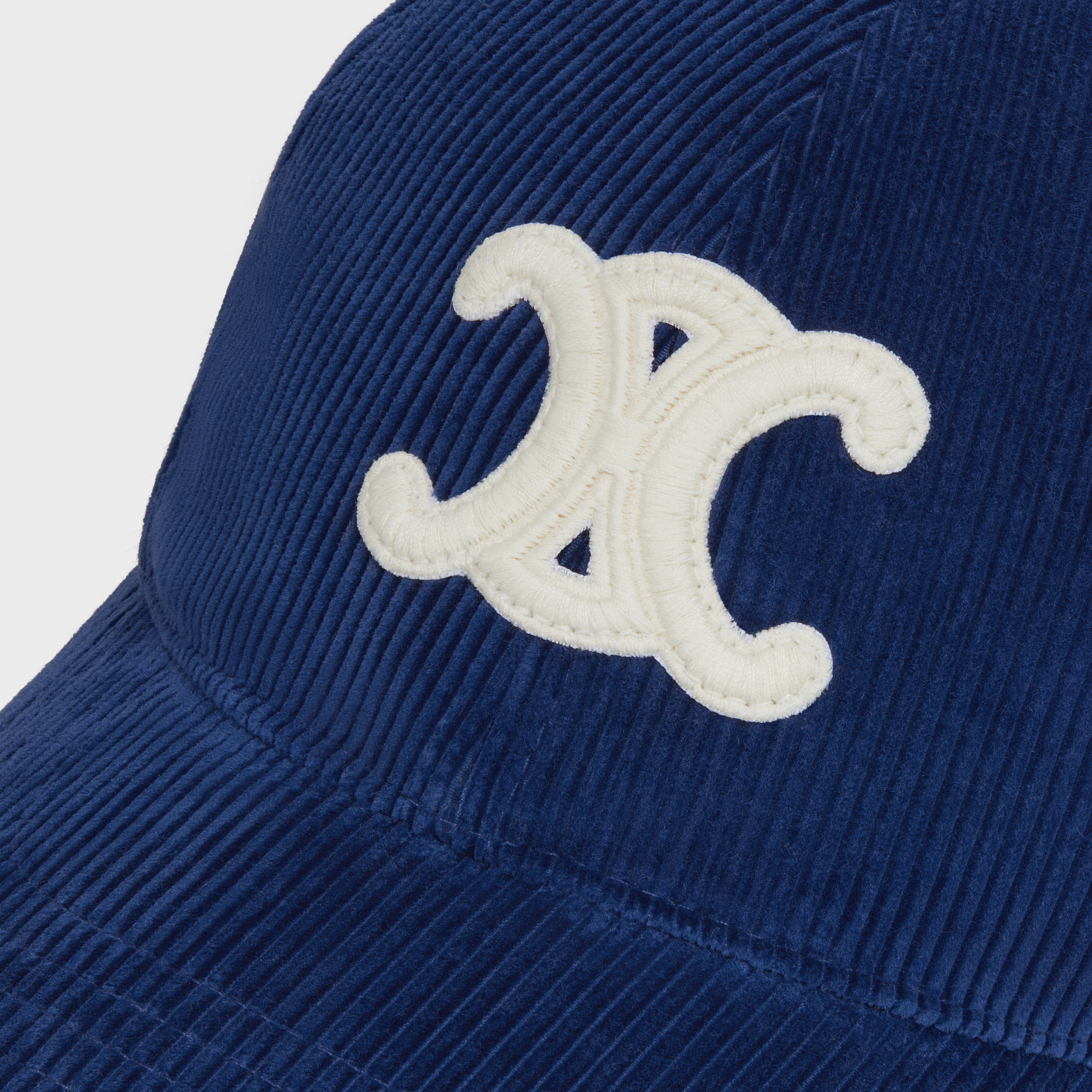 triomphe baseball cap in corduroy - 5