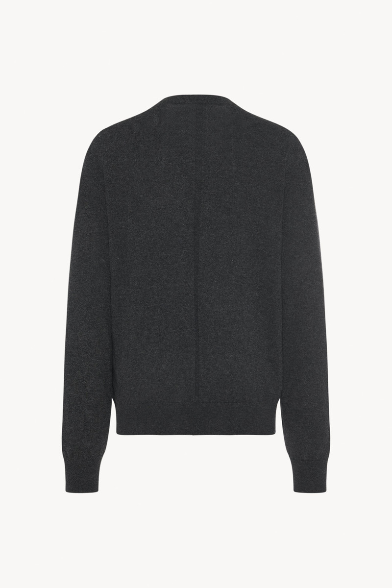 The Row Benji Crew Neck in Cashmere outlook