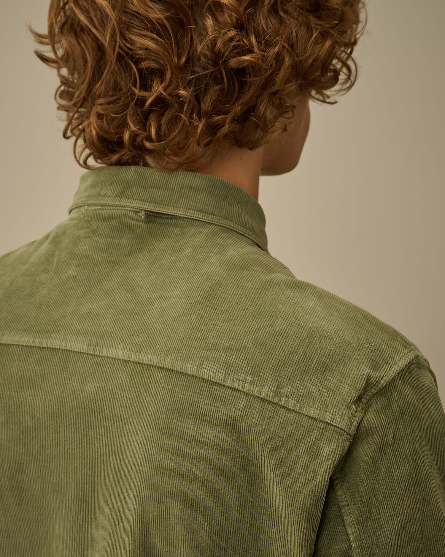 Corduroy Lens Longsleeve Button Shirt - 6