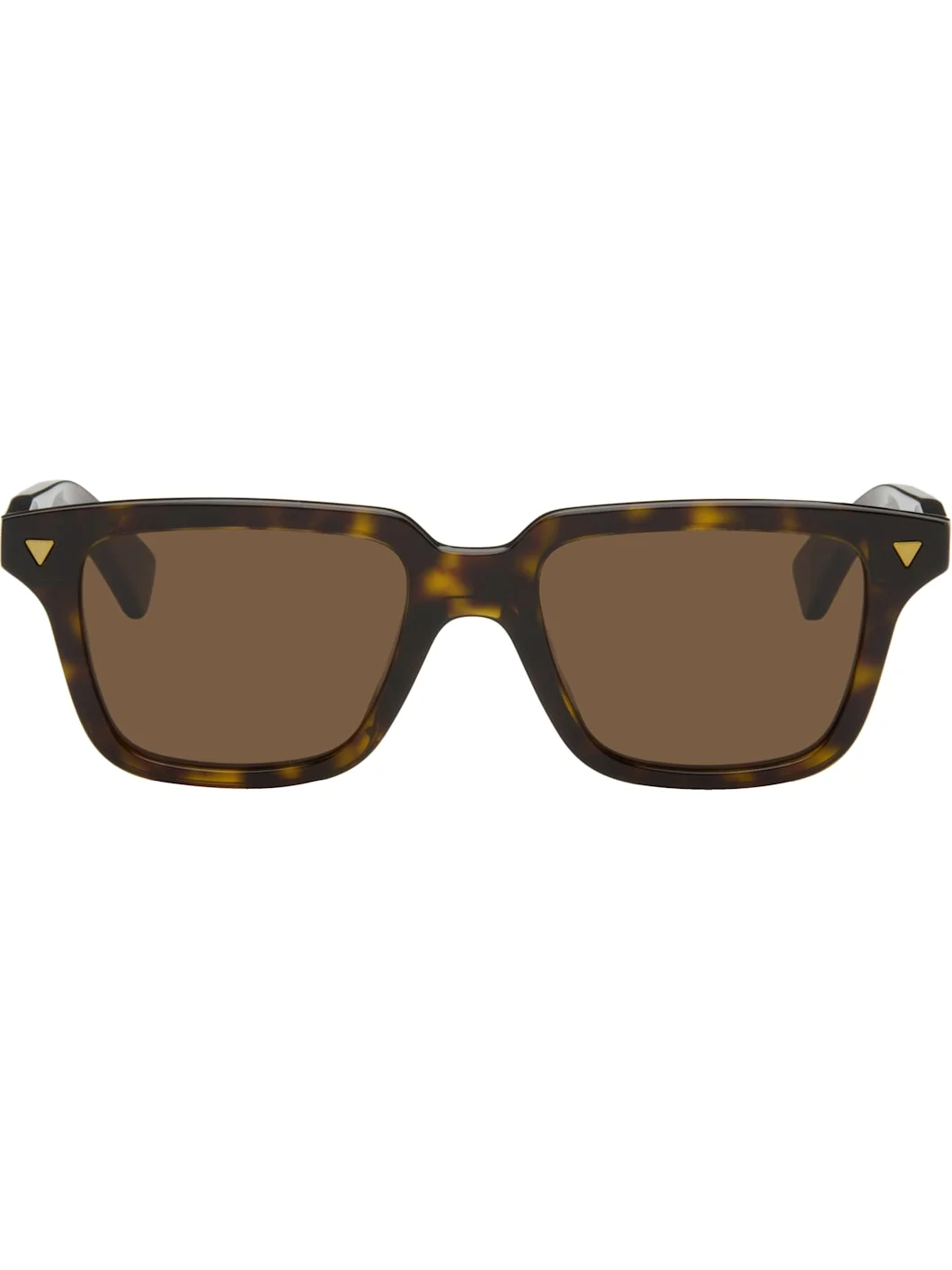 Brown Square Sunglasses - 1