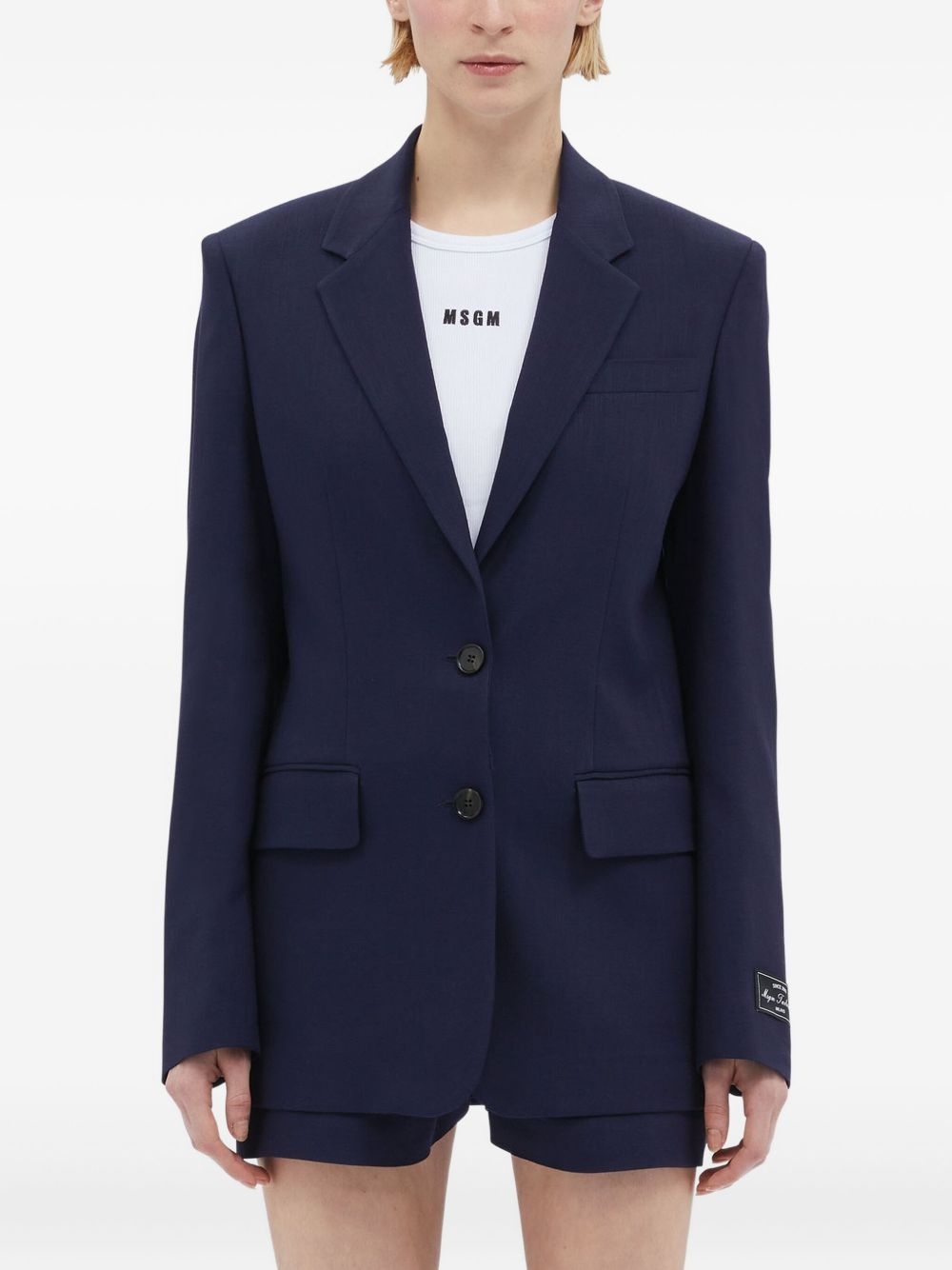 single-breasted blazer - 3