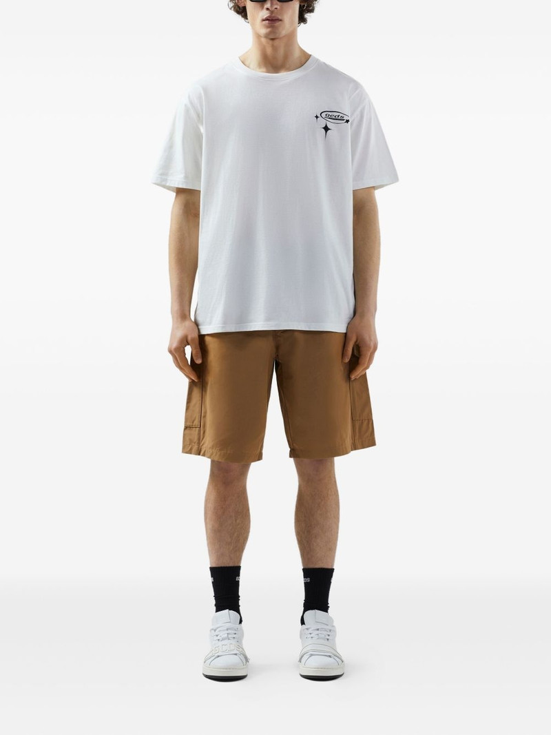 GCDS drawstring-waist bermuda shorts outlook