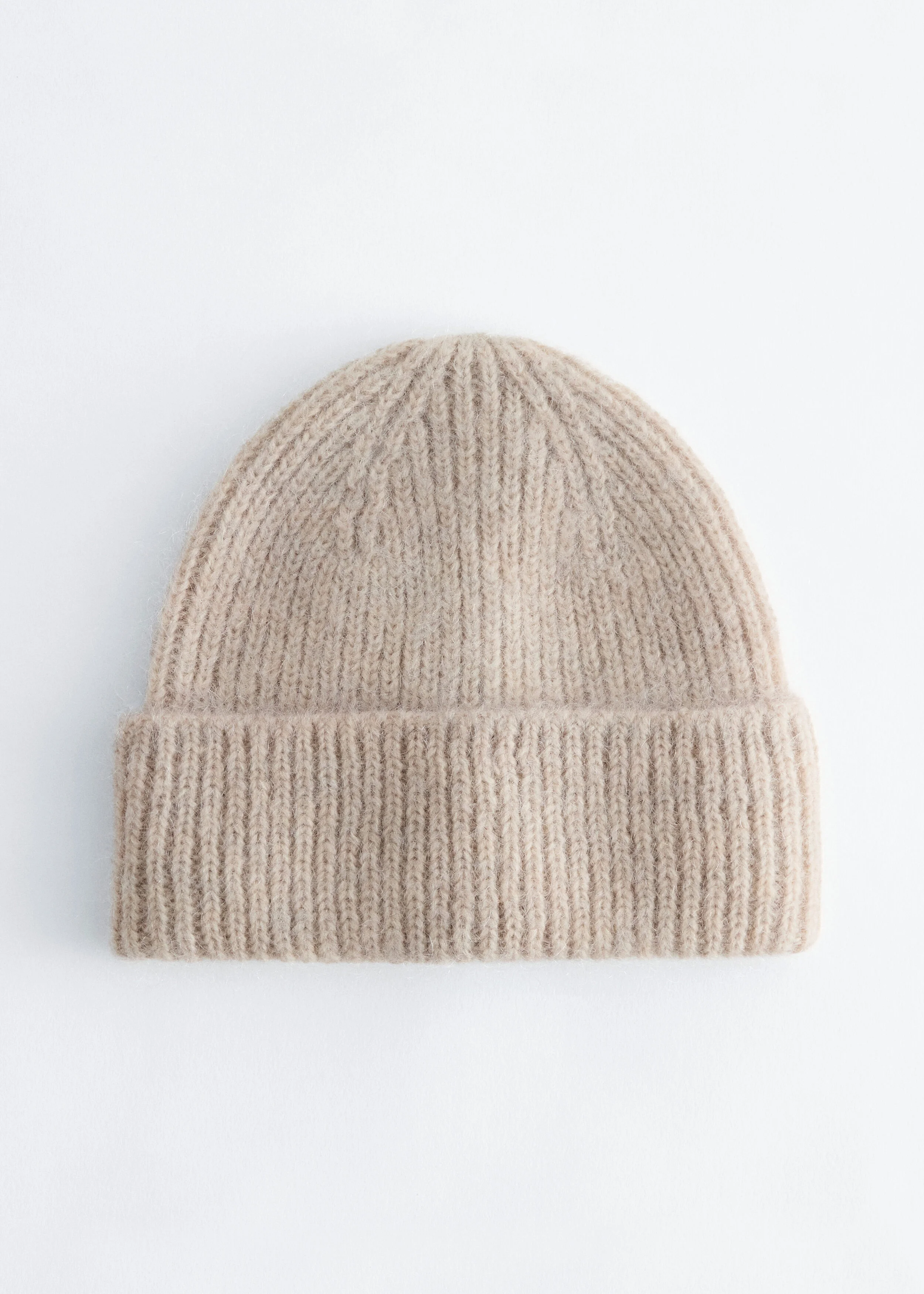 Wool Blend Beanie - 1