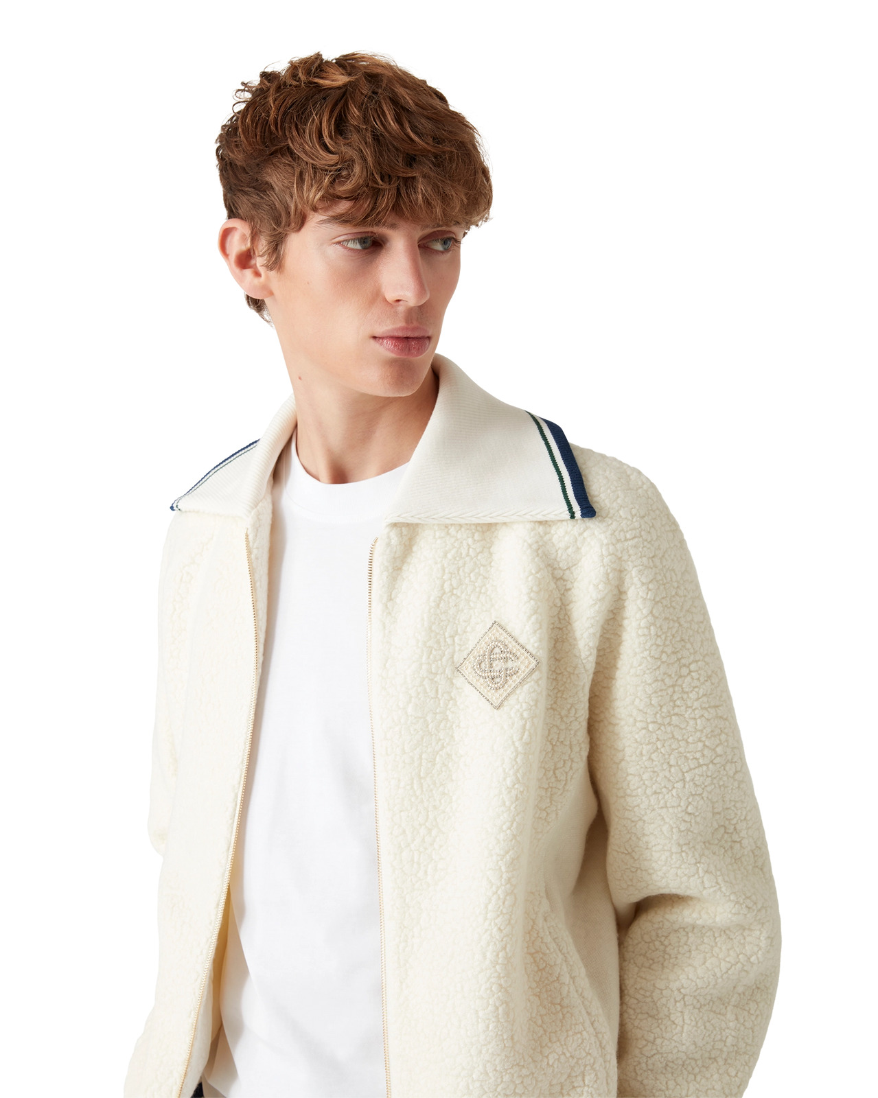 Cashmere Zip Jumper | Casablanca Paris - 5