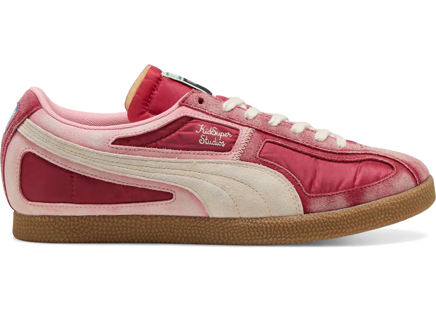 Puma Brasil KidSuper Panels Dark Crimson - 1