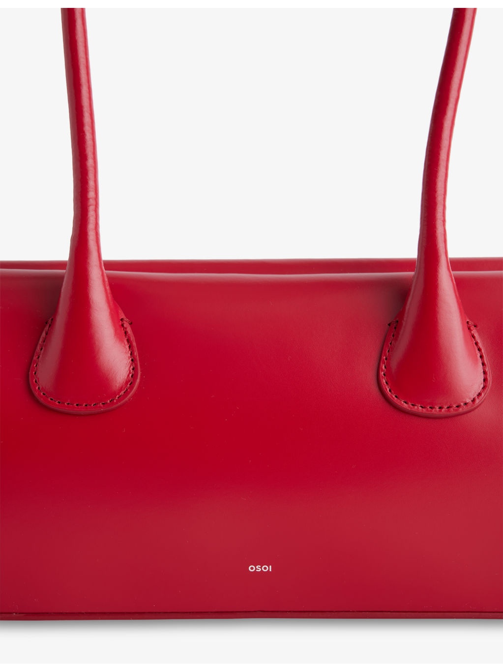 Boat Wide Leather Shoulder Bag - 3