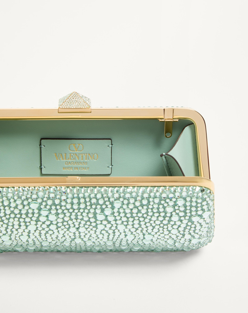 Valentino CARRY SECRETS RHINESTONE MINAUDIERE outlook