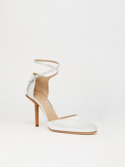 Max Mara SILVERMJ Mary Jane leather pumps outlook