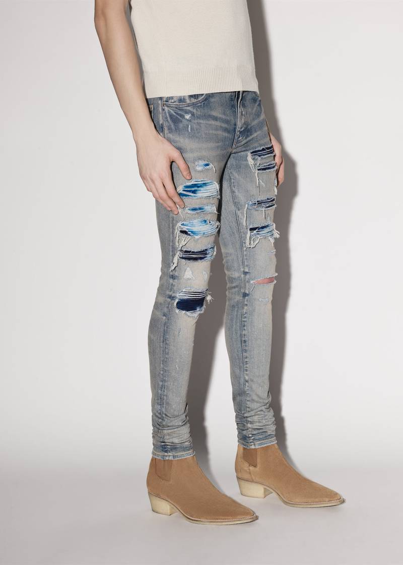 TIE DYE BANDANA THRASHER JEAN 6