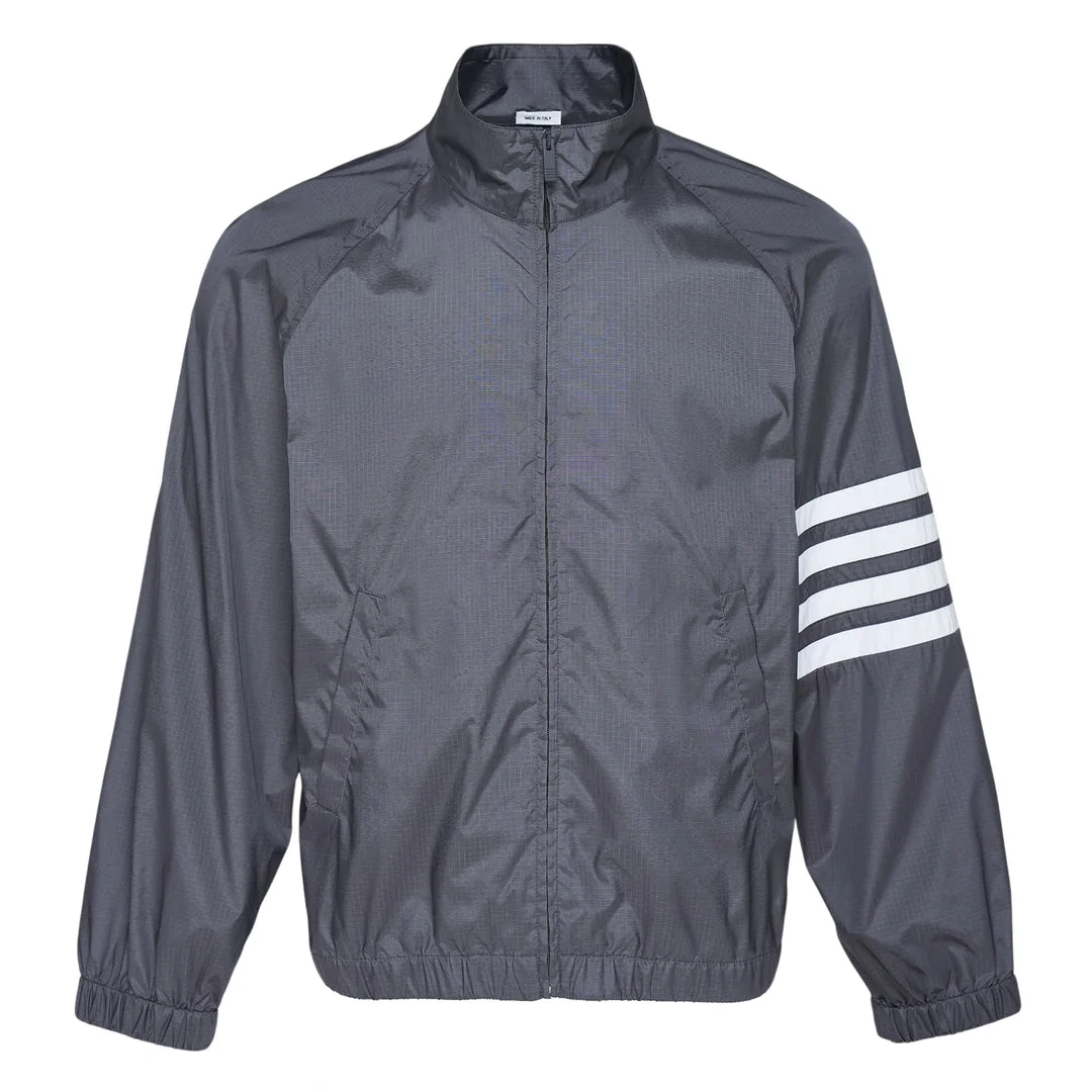 Zip Front Raglan Track Jacket - 1