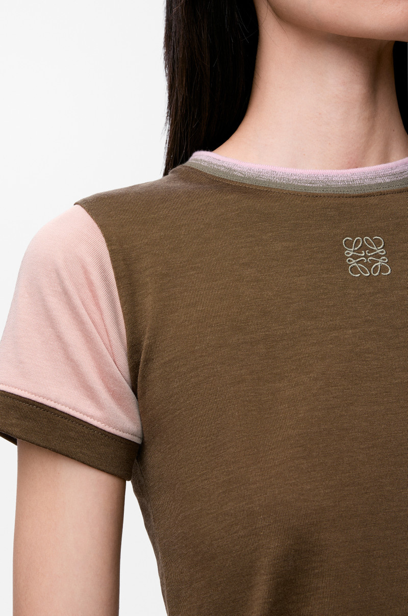 Small fit T-shirt in cotton blend 5