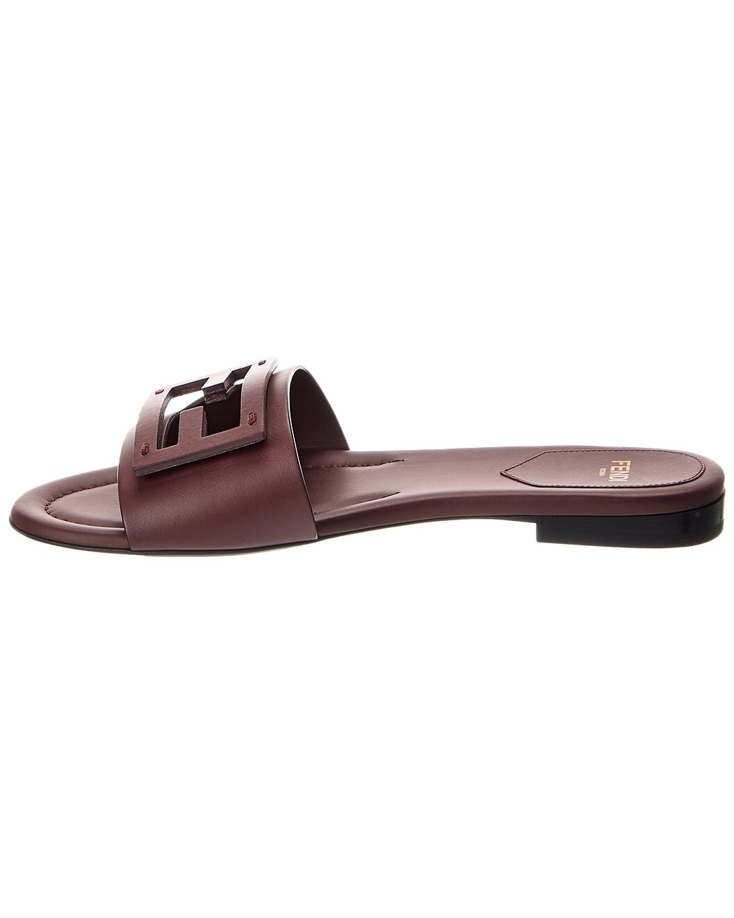 FENDI FF Leather Sandal - 2