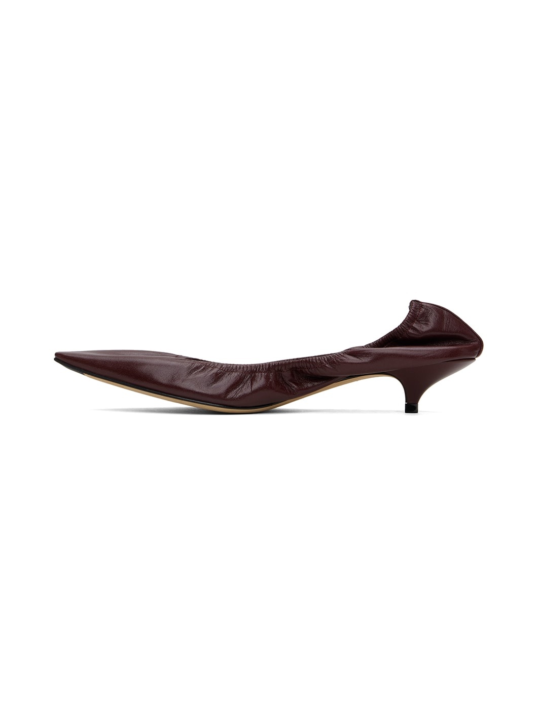 Burgundy Liisa Heels - 3