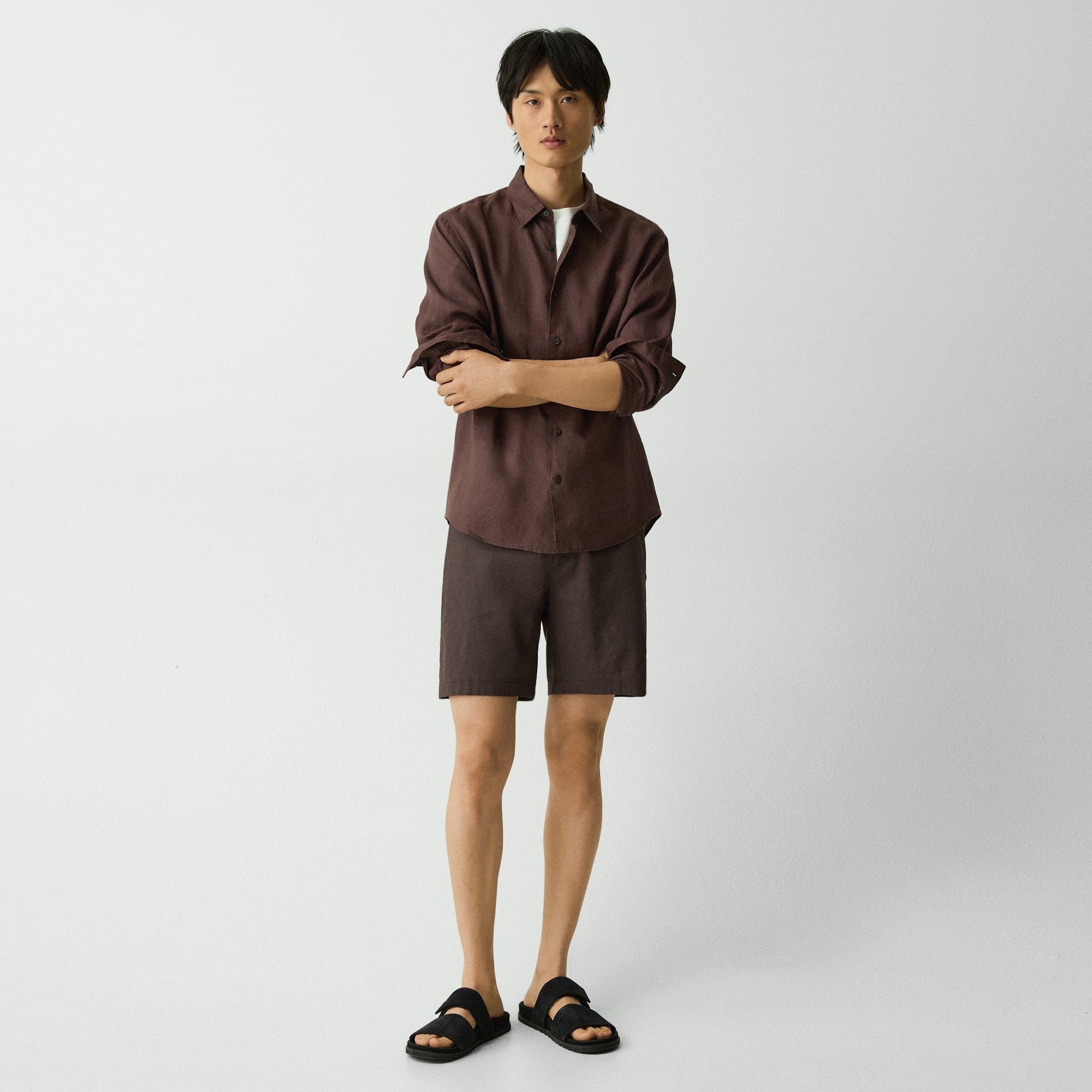 Irving Shirt in Relaxed Linen - 6