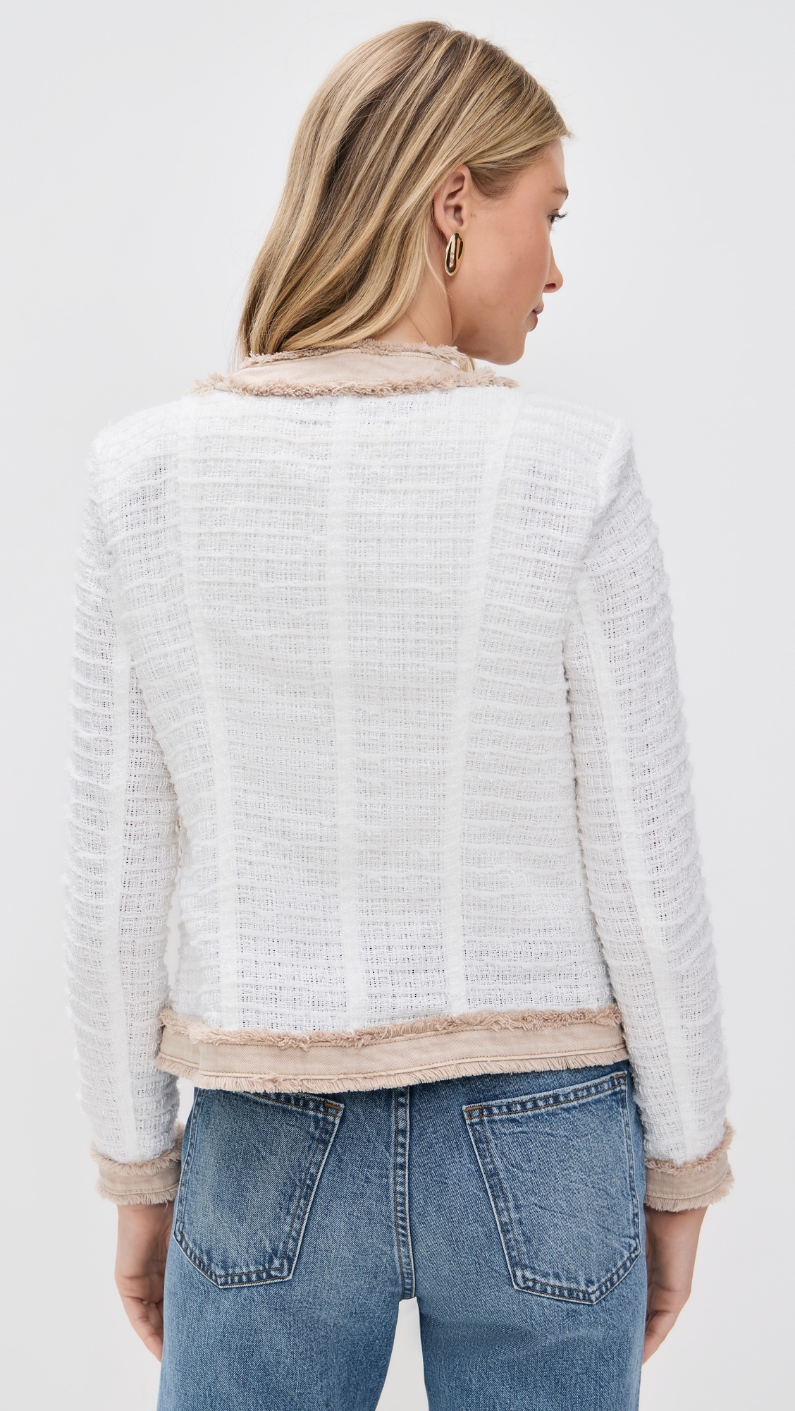 Agnes Tweed Denim Jacket - 2