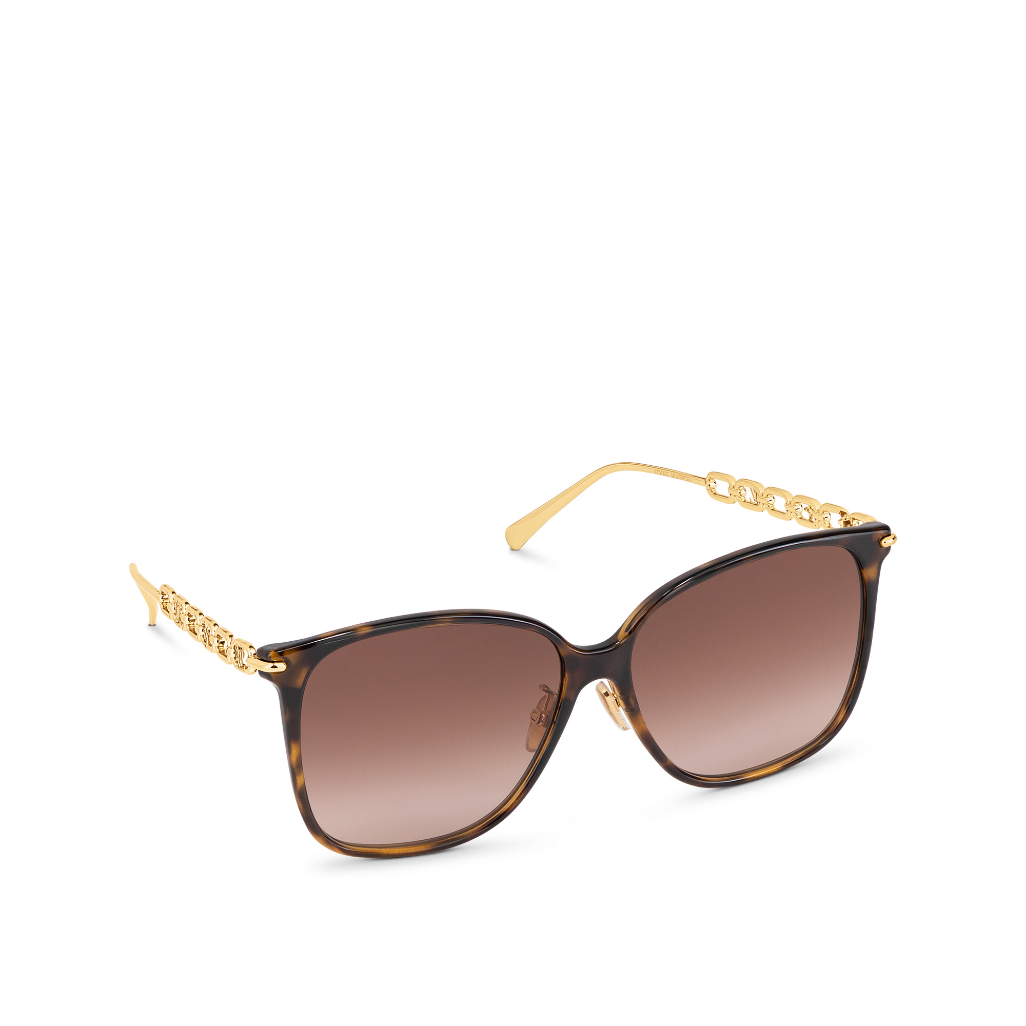 My LV Chain Two Classique Square Sunglasses - 1