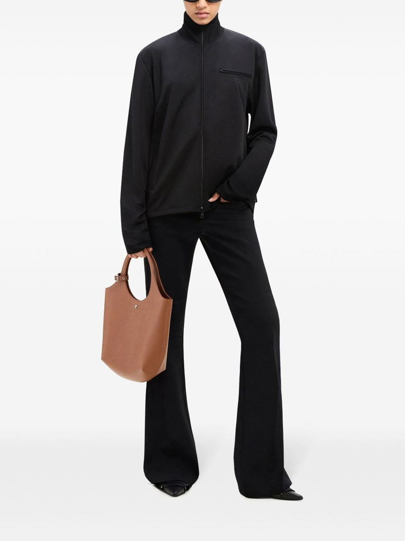 courrèges Interlock zip-up shirt jacket outlook