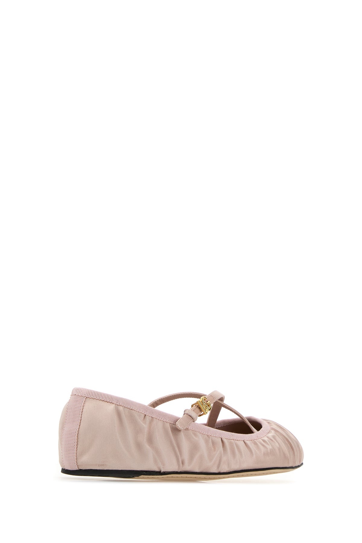 Pastel pink satin Vally ballerinas - 3