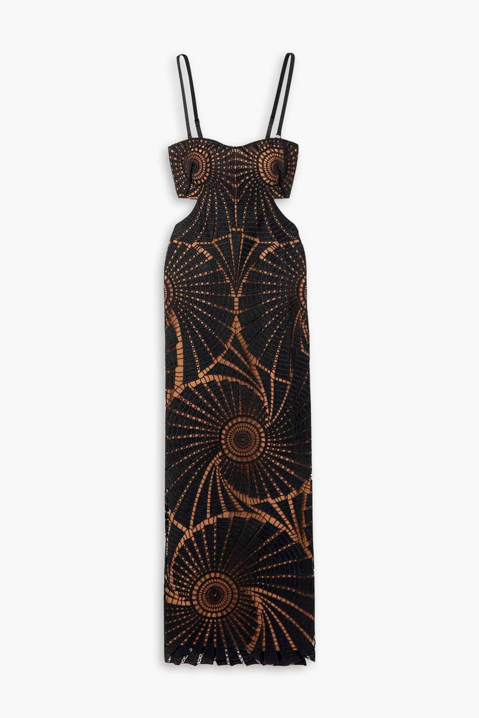 Jamie cutout guipure lace maxi dress - 1