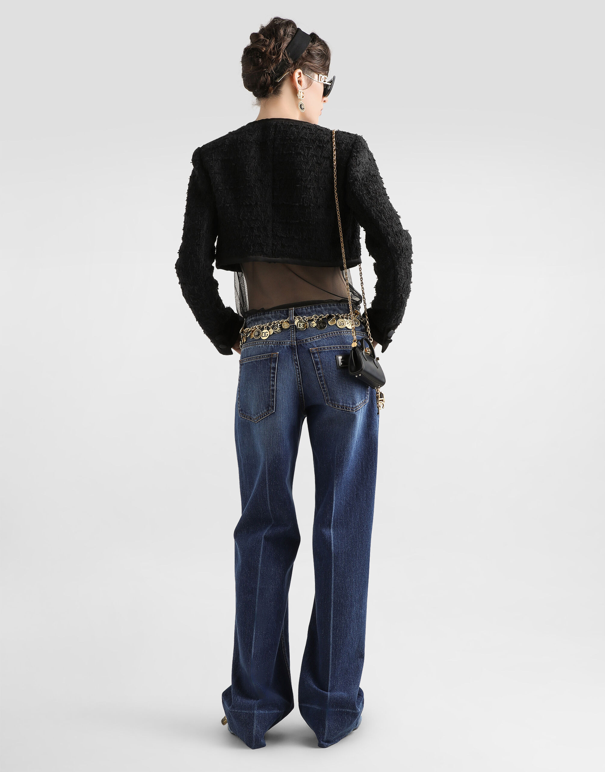 5-pocket denim trousers - 3