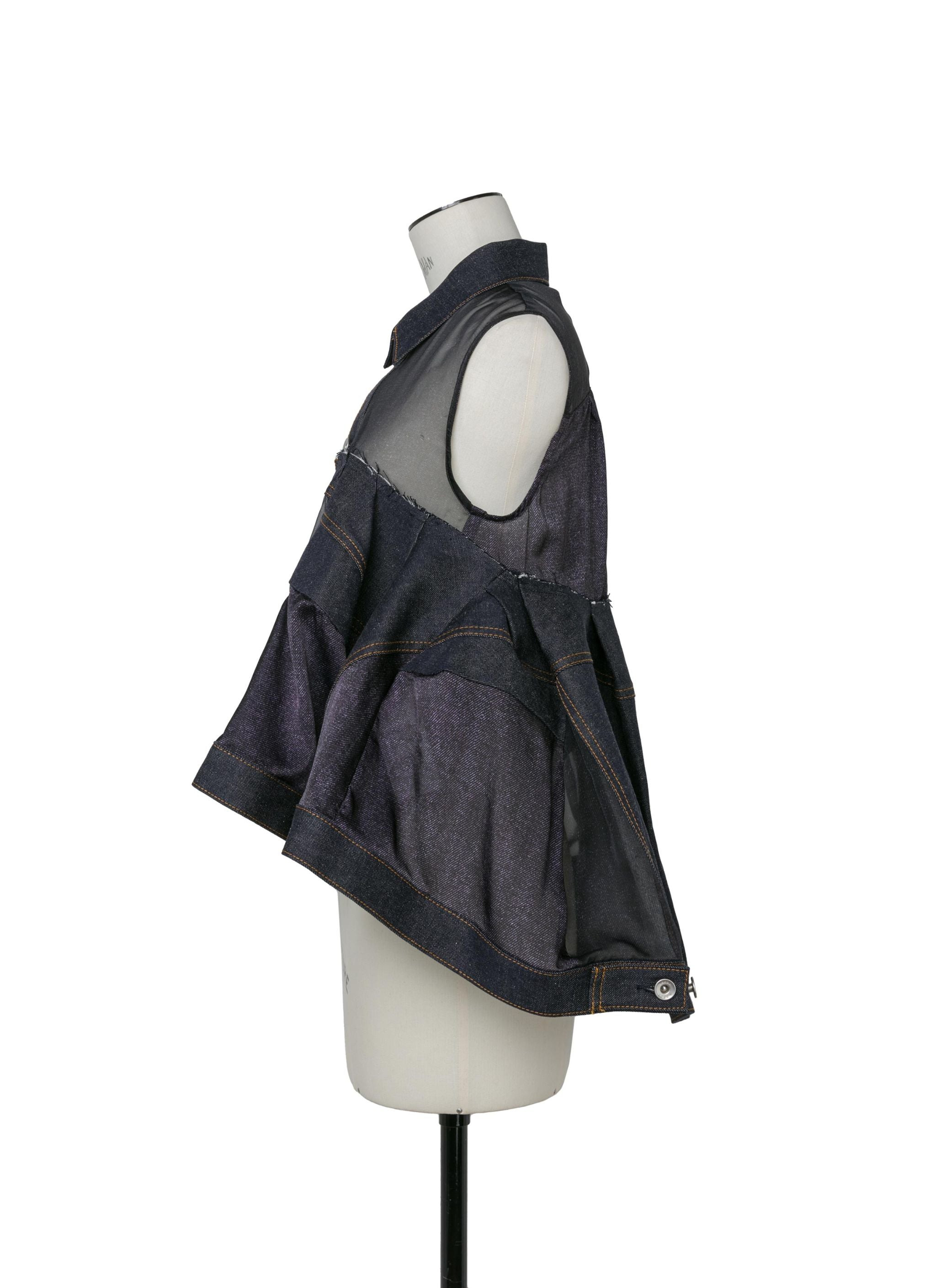 Denim Mix Shirt - 2
