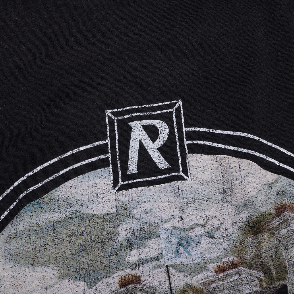 REVERE MANOR T-SHIRT - STAINED BLACK - 6