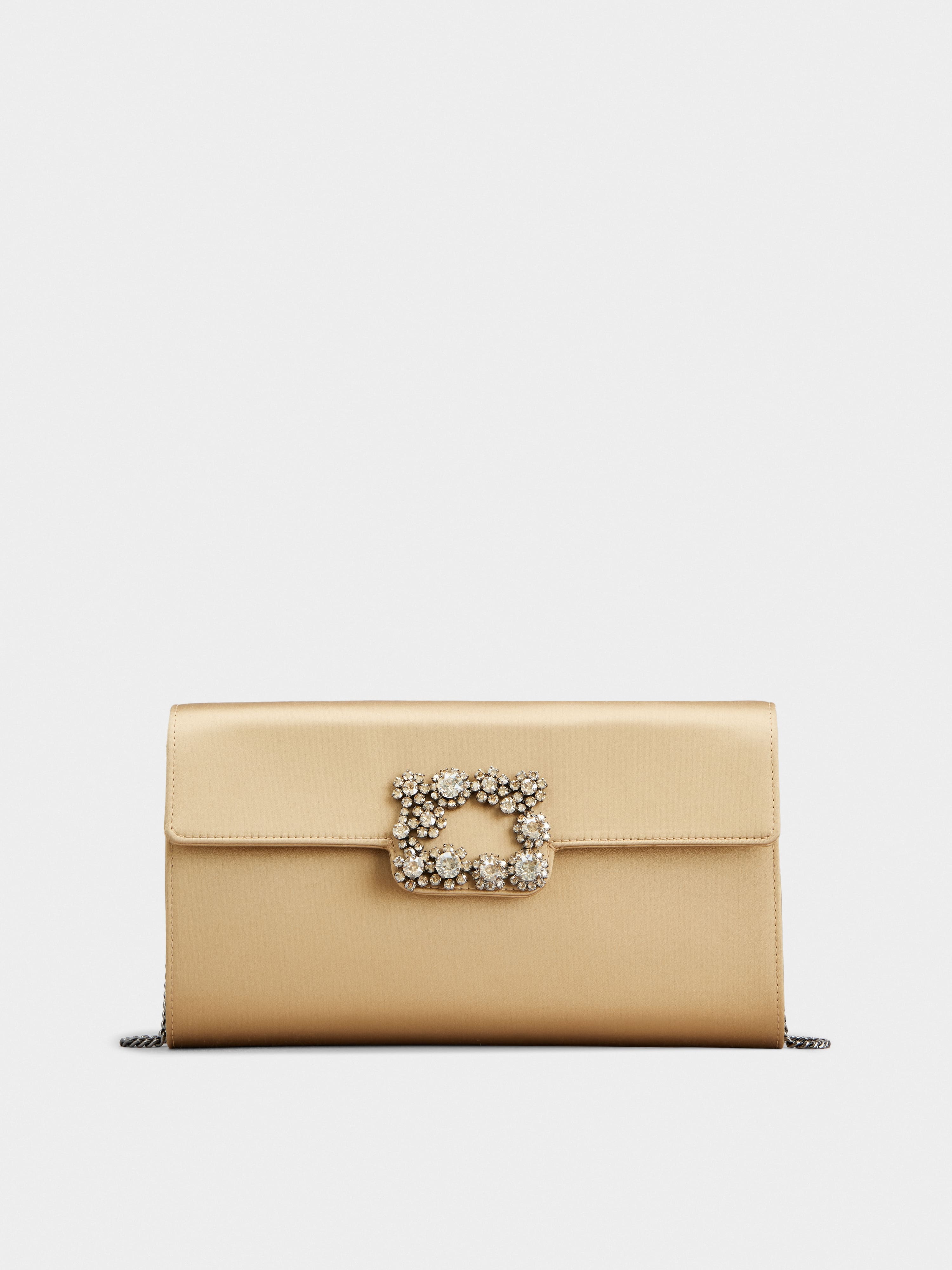 Efflorescence Clutch in satin - 1