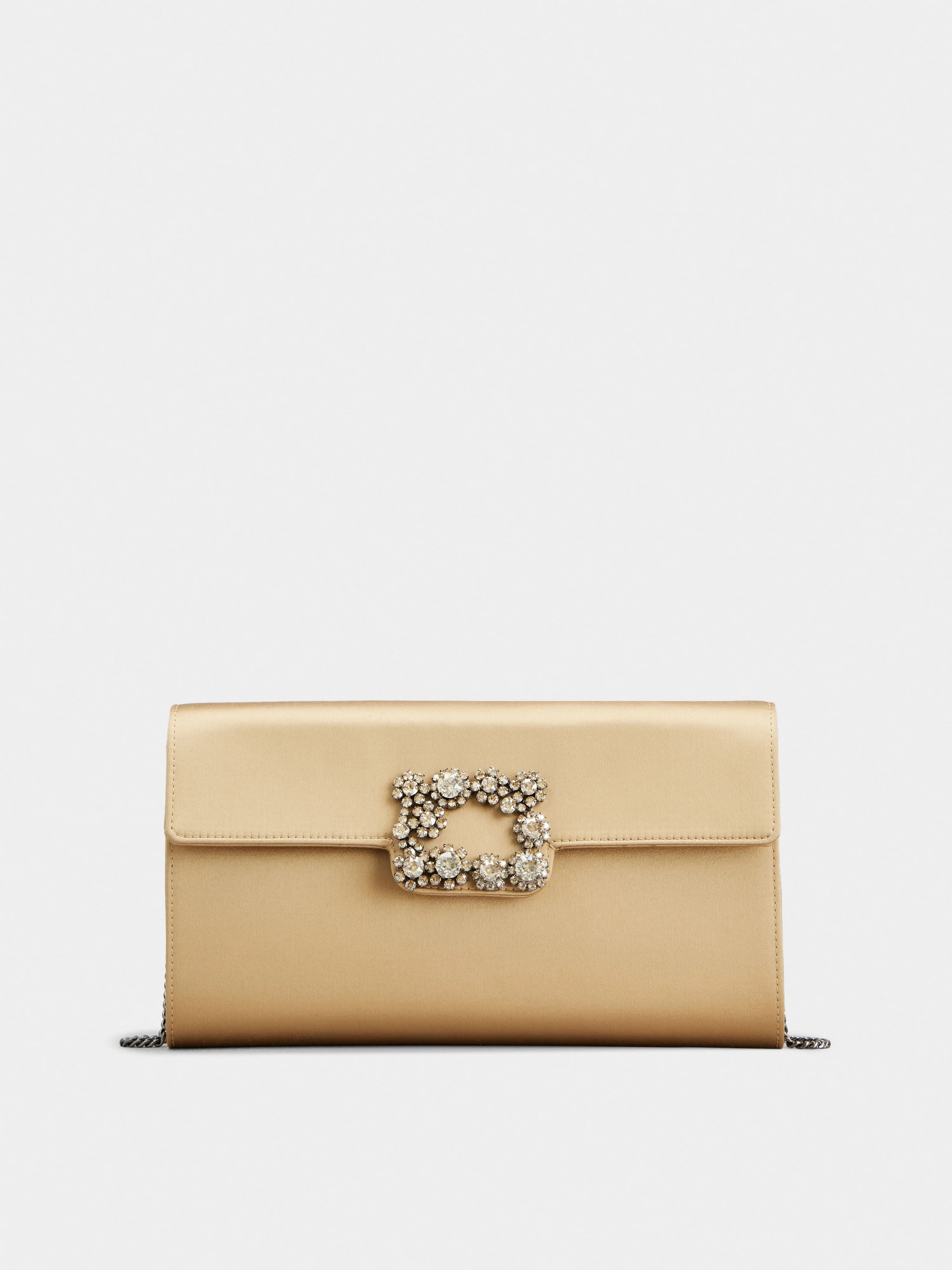 Efflorescence Clutch in satin - 1