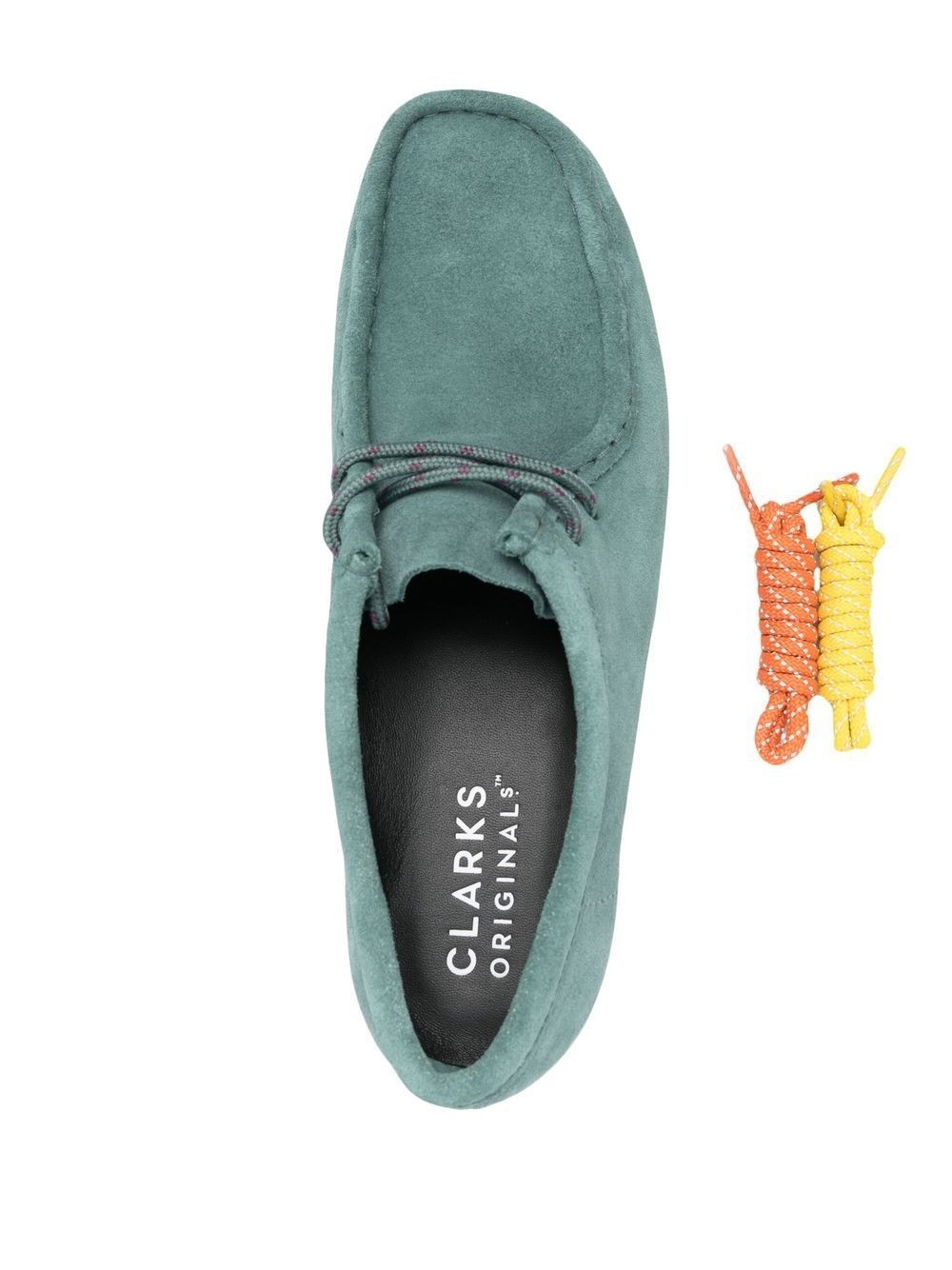 colour-block lace-up loafers - 4