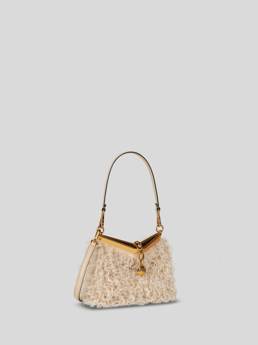 MINI WOOL AND MOHAIR VELA BAG - 5