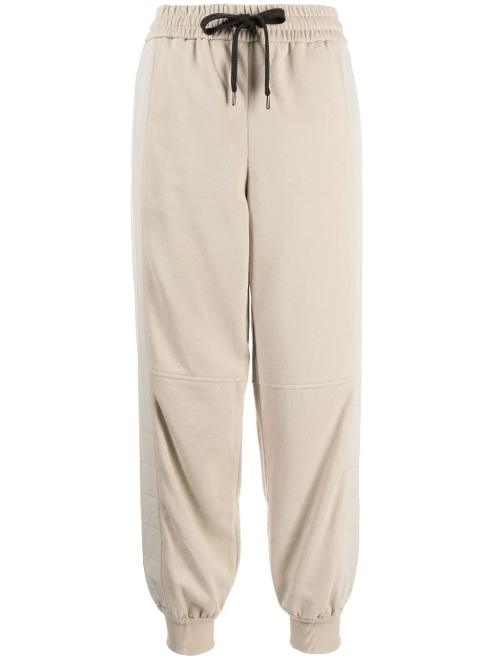 panelled jersey track pants - 1