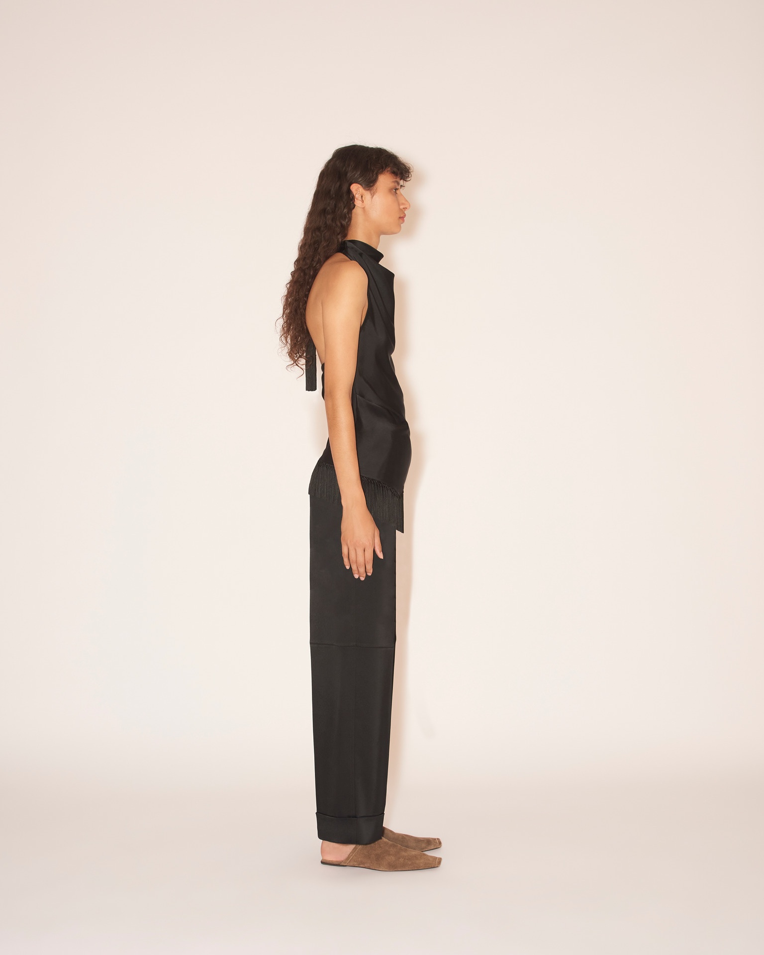 CEIRA - Elasticated trousers - Black - 5