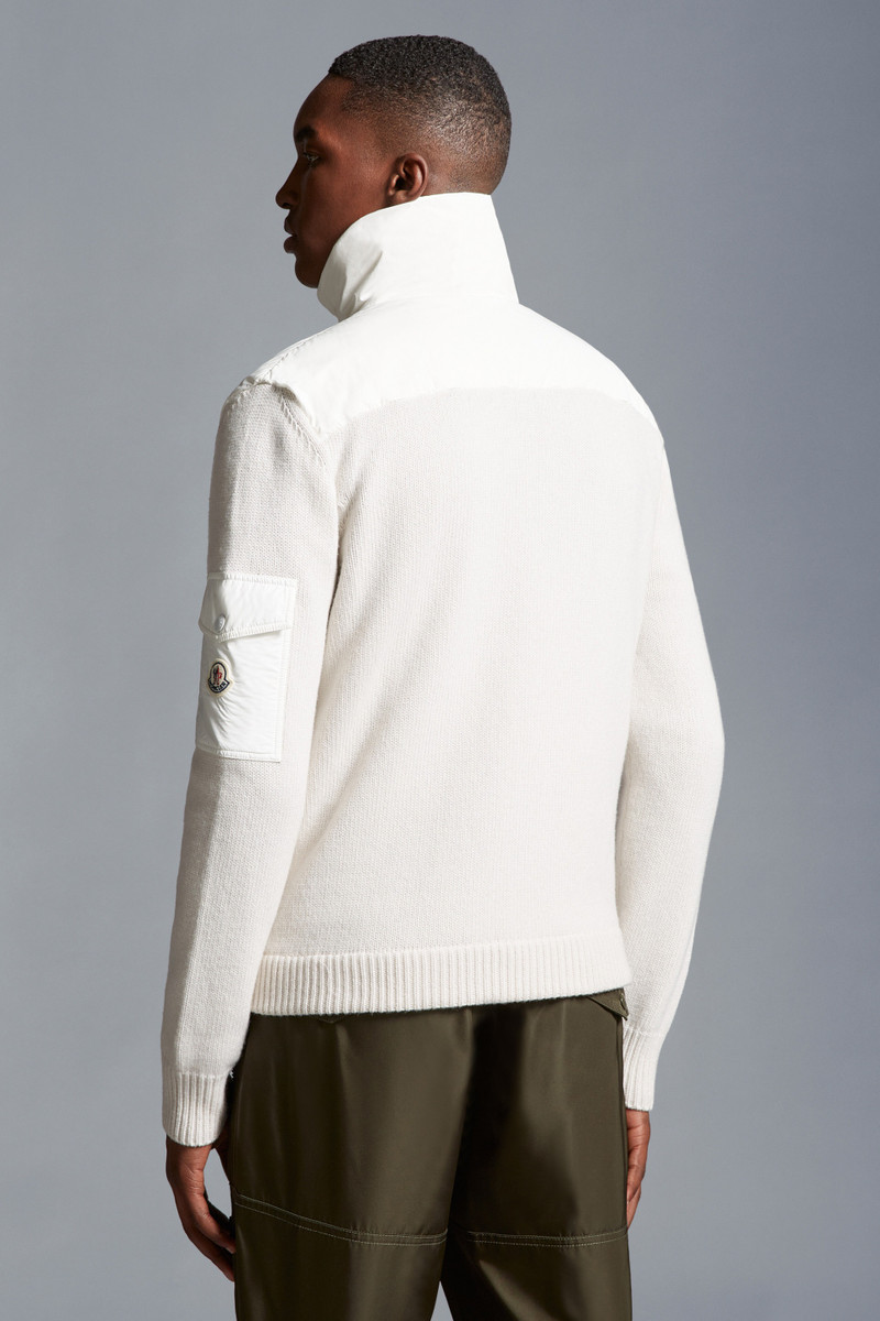 Padded Wool Cardigan 5