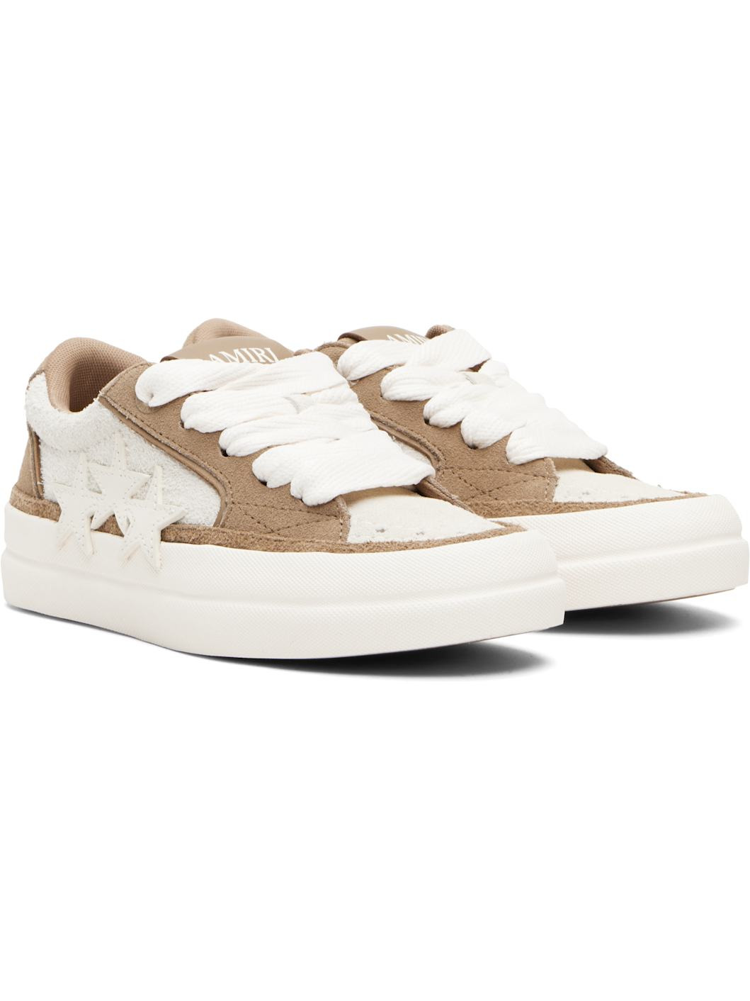 Beige Sunset Skate Sneakers - 4