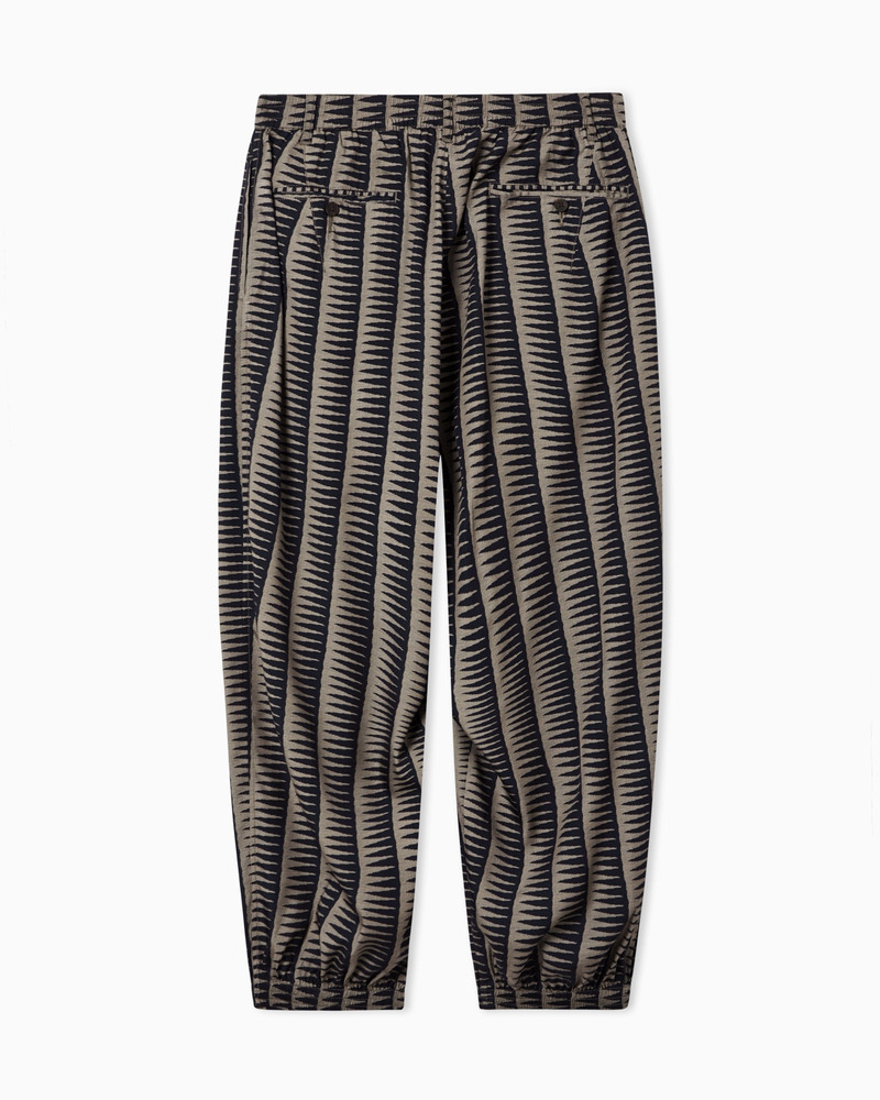 PRINTED FLUID TROUSERS IN LYOCELL AND VISCOSE 3