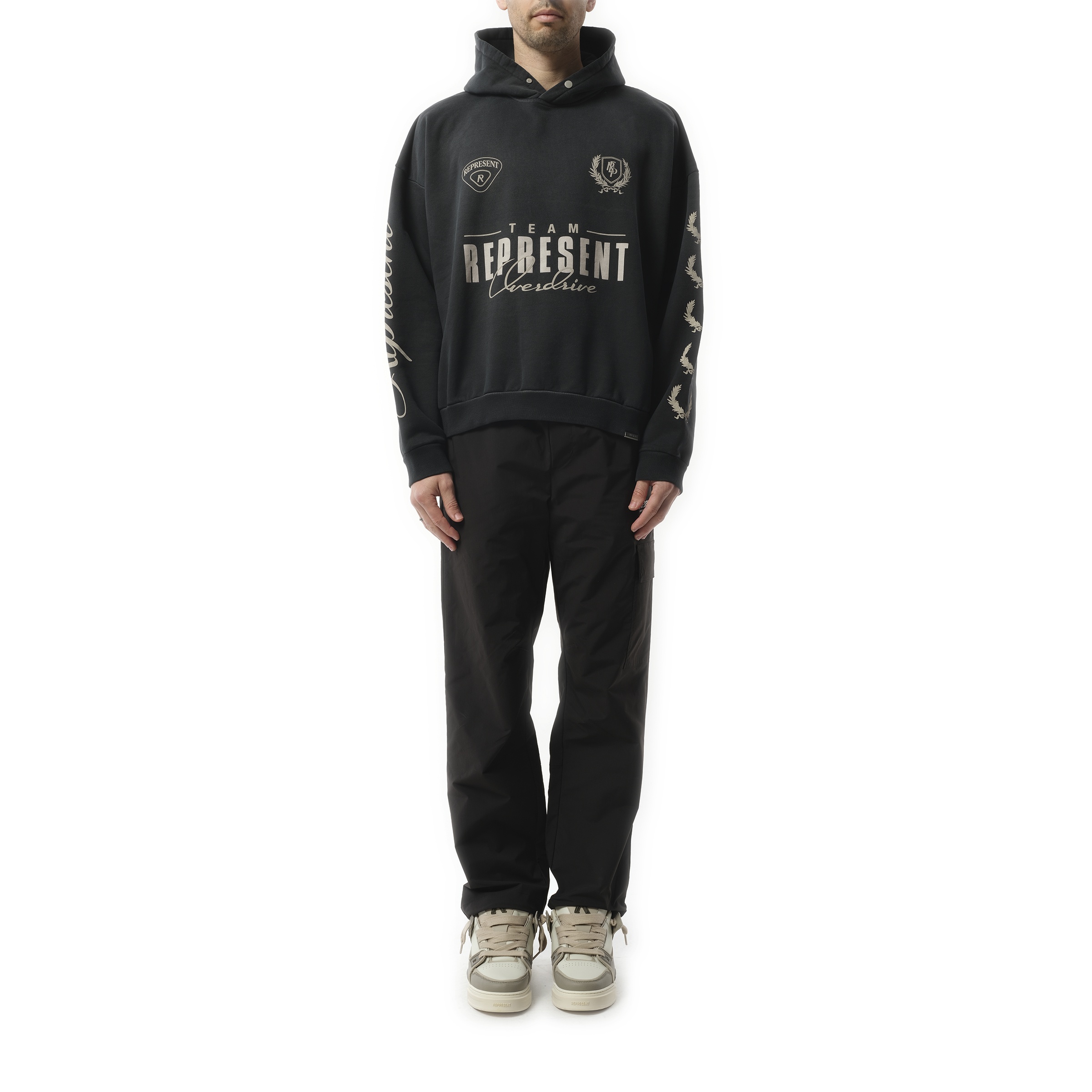 World Championship Hoodie in Stained Black - 4