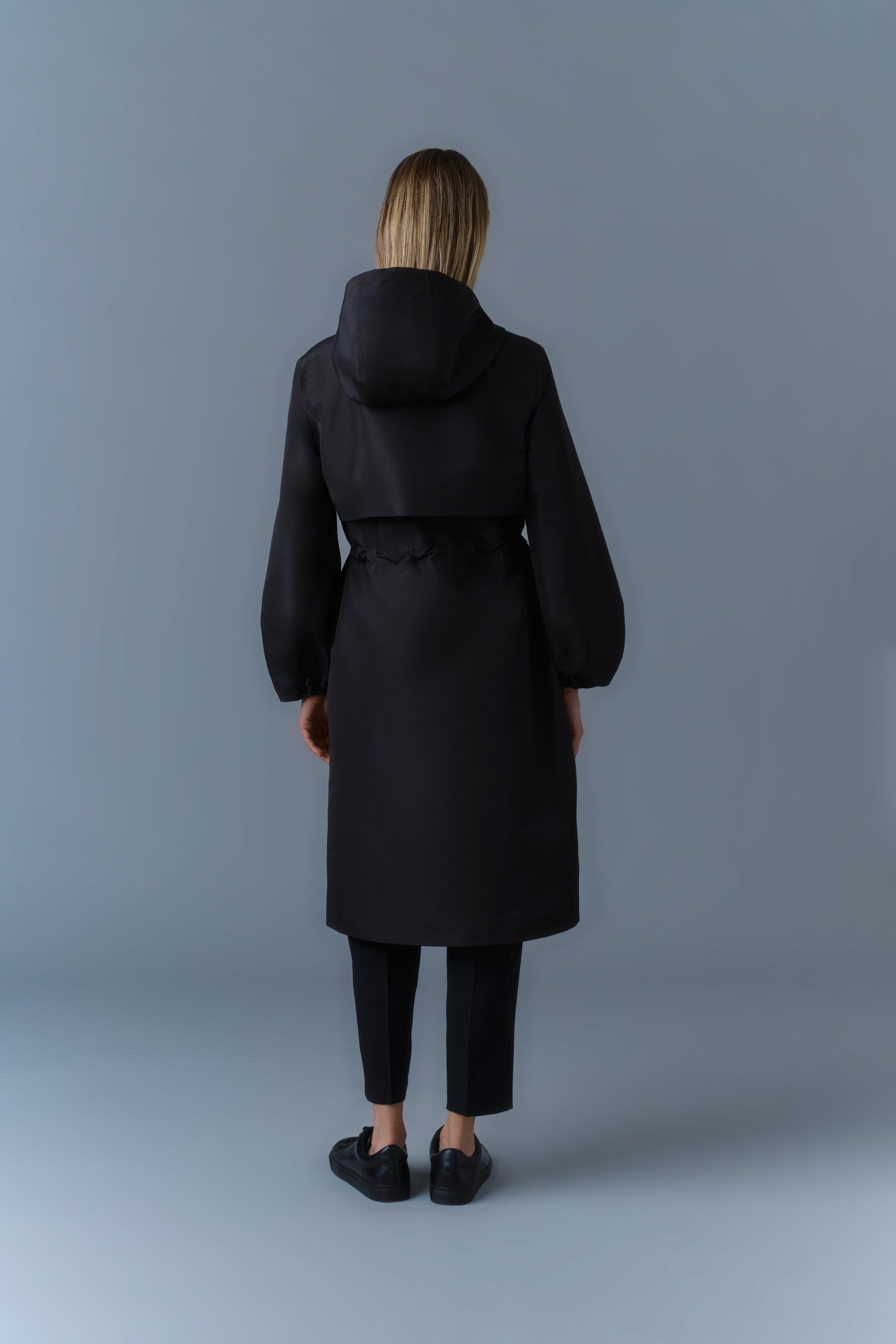MEKELLE Long Recycled Technical Rain Coat - 4