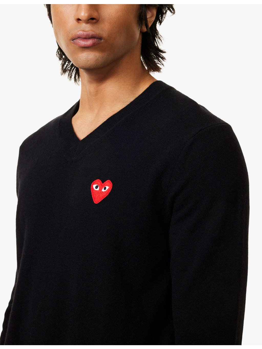 PLAY V-Neck Wool Jumper - 5