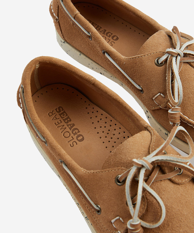 Suede boat shoe 4