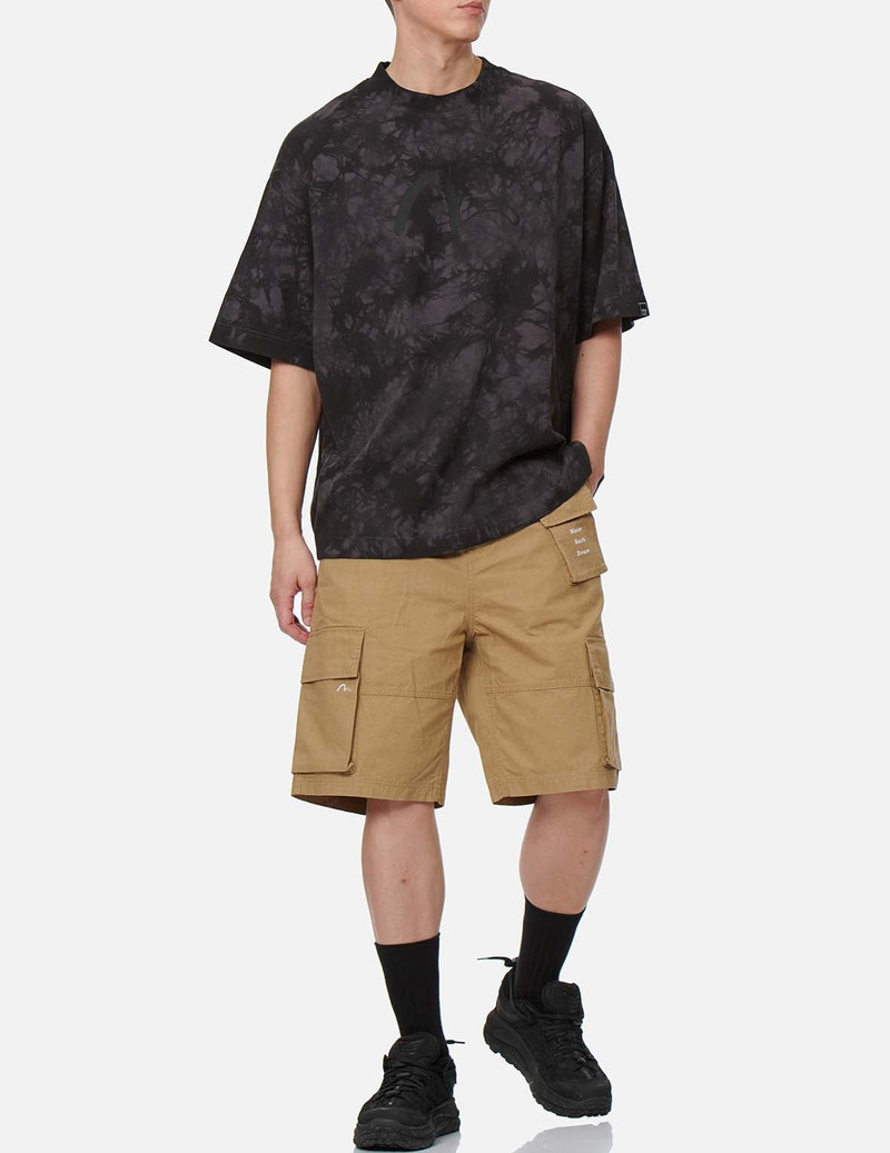 Pigment Washed Cargo Shorts 5