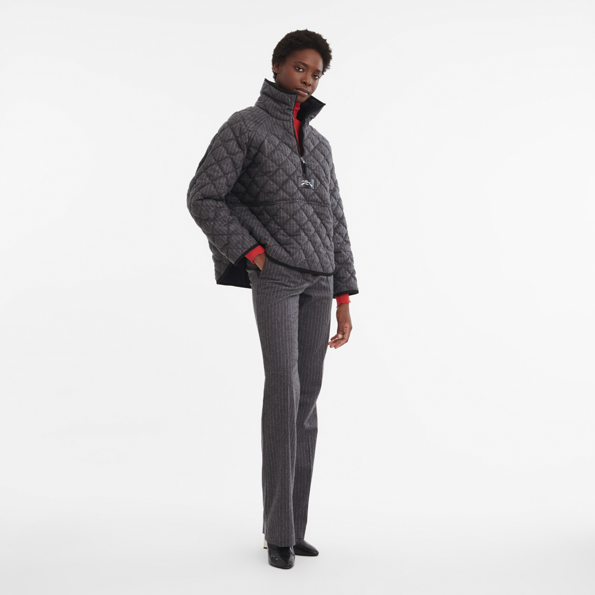 Fall-Winter 2023 Collection Parka Anthracite - OTHER - 2