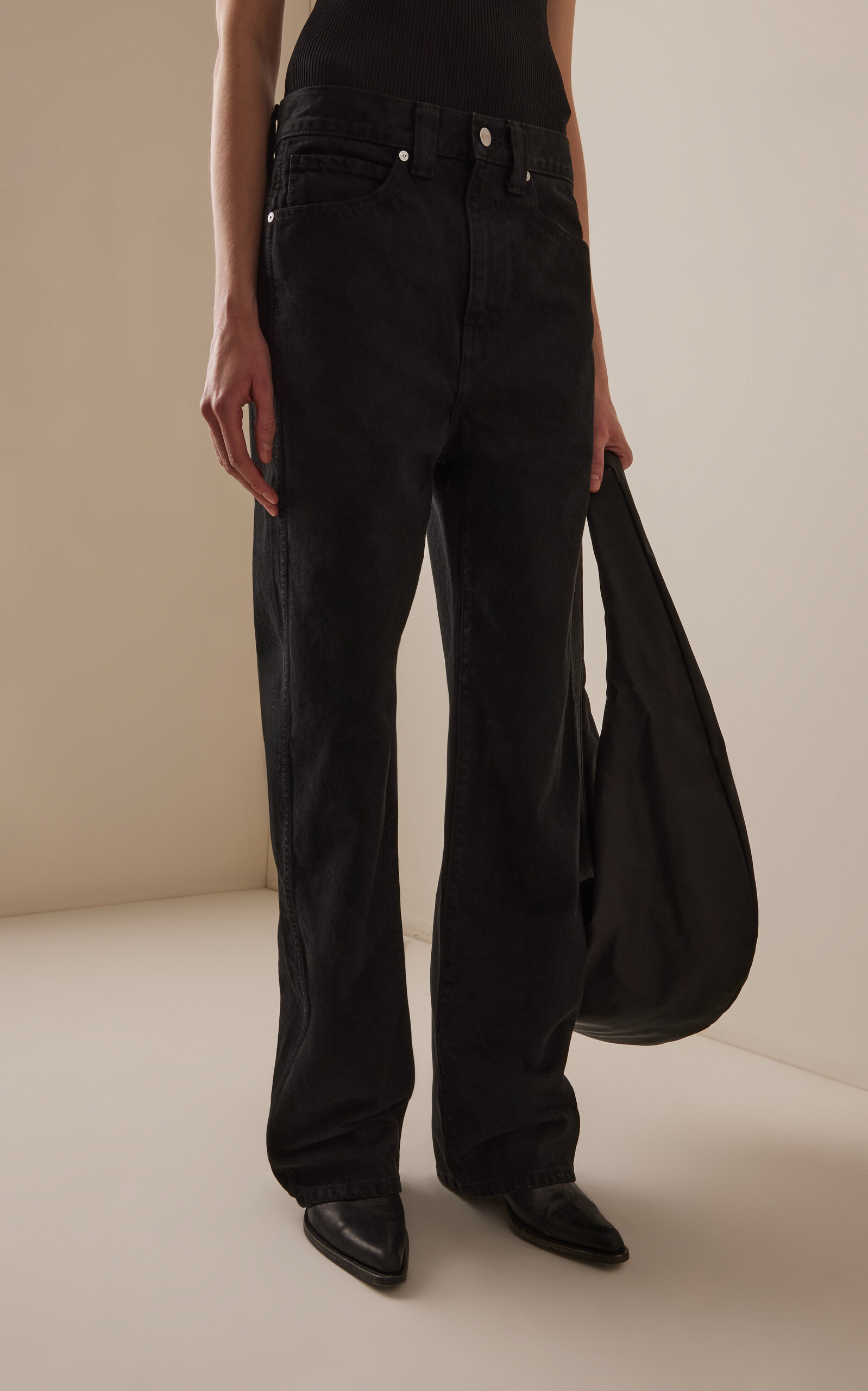 Bonnie Rigid Drop-Rise Relaxed Jeans dark wash - 3