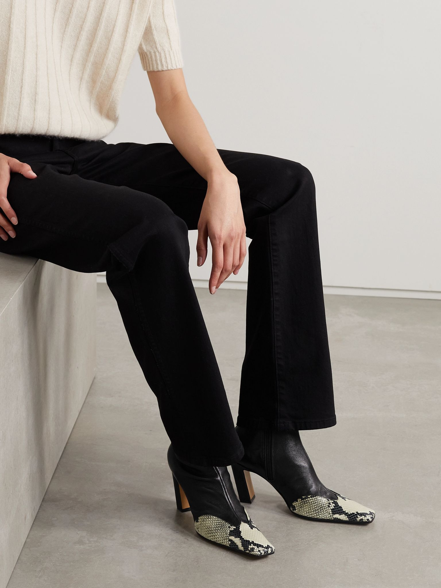 Nevada leather ankle boots Black - 2