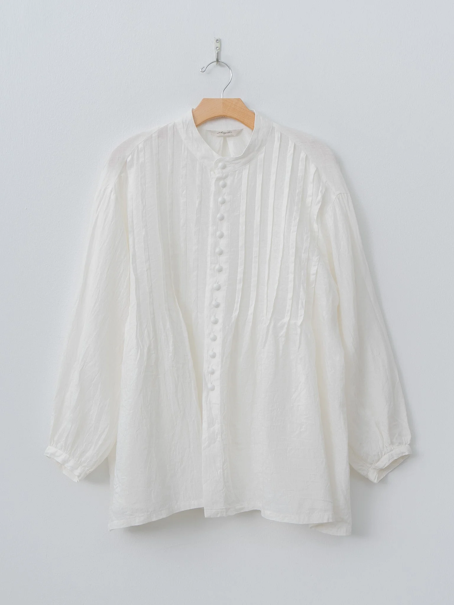 French Linen Shirt - White - 1