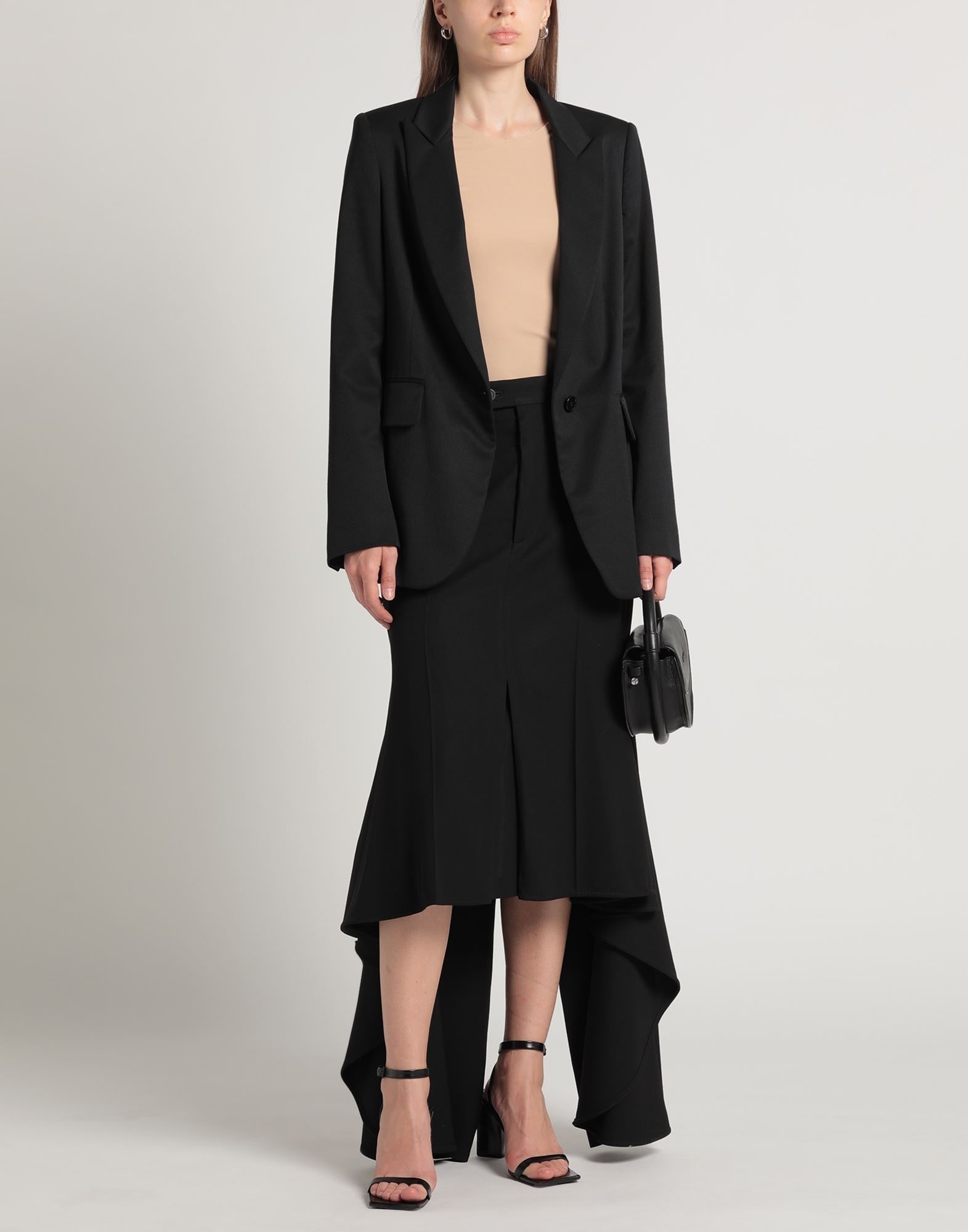 Black Women's Midi Skirt - 3