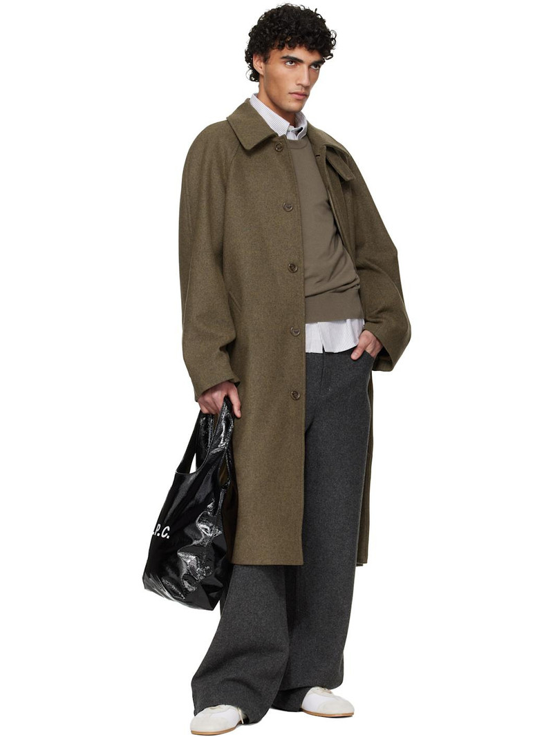 A.P.C. Gray Clyde Trousers outlook