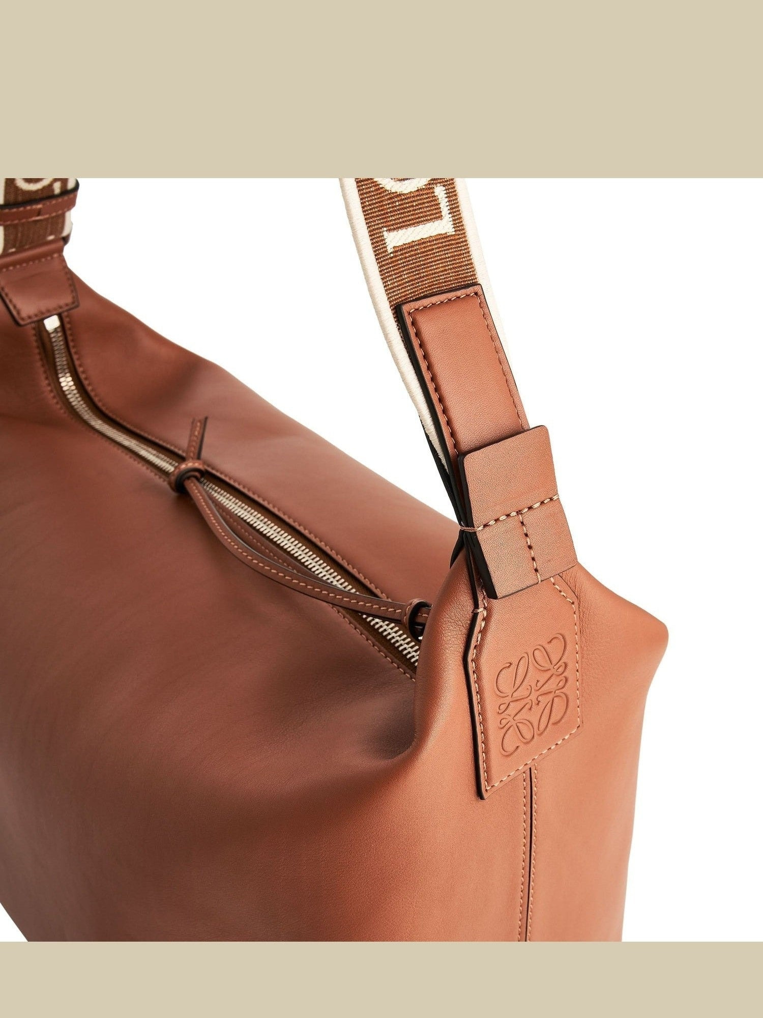 Cubi Crossbody Bag in Tan - 6