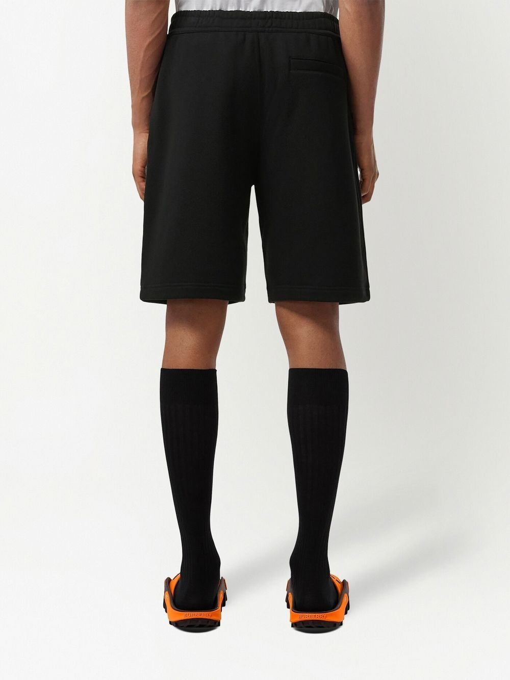 LOGO-PRINT TRACK SHORTS - 2