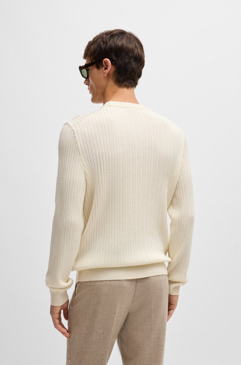 WOOL-BLEND KNITTED SWEATER 와 HERRINGBONE 스타일 5